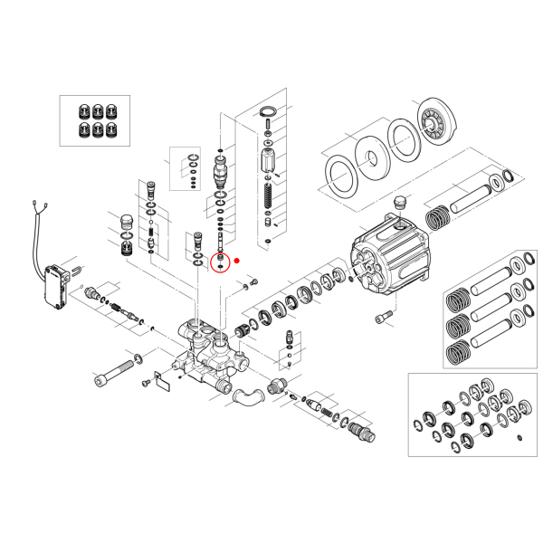 Nilfisk Ventilsitzring – Valve Seat Kit Original Ersatzteil