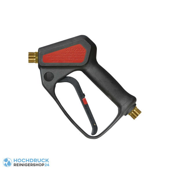 Hochdruckpistole Suttner ST-2300, Eingang M22 x 1,5 AG, Ausgang M22 x 1,5 AG, Schild rot
