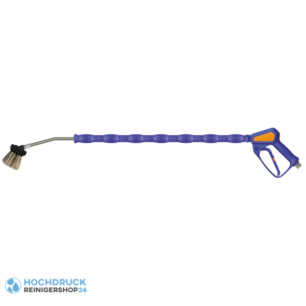 Hochdruckpistole Suttner easywash365+ Weep (Dauerleck), drehbar 1000/810 mm, 15° abgewinkelt mit Bürste und Injekt. 13 l