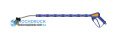 Hochdruckpistole Suttner easywash365+ Weep (Dauerleck), drehbar 900/700 mm, 15° abgewinkelt mit Bürste und Injekt. 13 l