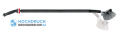 Hochdruckpistole Suttner easywash365+ Weep (Dauerleck)-2xSwivel 900/700 mm, 15° abgewinkelt mit Bürste und Injekt. 13 l