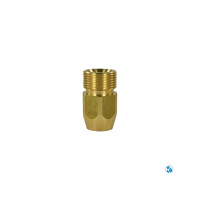 Gegennippel M22x1,5 AG auf 1/4" IG, Sechskant...