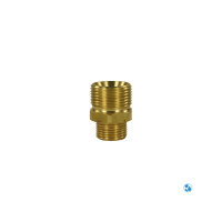 Gegennippel M22x1,5 AG auf 3/8" AG – Messing,...