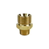 Gegennippel M21x1,5 AG auf 3/8" AG – Messing,...