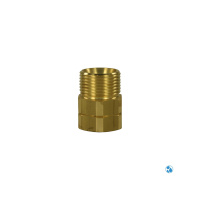 Gegennippel M21x1,5 AG auf 3/8" IG – Messing,...