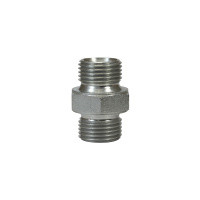 Doppelnippel 1/4" AG auf 1/4" AG – Stahl...