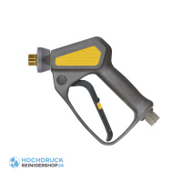 Hochdruckpistole Suttner ST-2715, Eingang M22 x 1,5 AG drehbar, Ausgang M22 x 1,5 AG, Edelstahl, grau