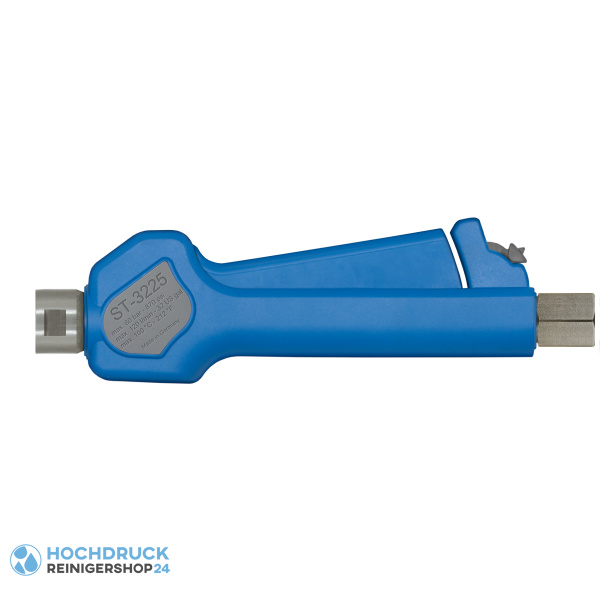 Niederdruckpistole Suttner ST-3225, Eingang 1/2" IG drehbar, Ausgang 1/2" IG, Edelstahl, 60 bar