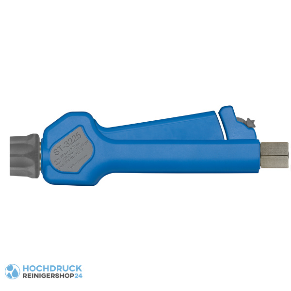 Niederdruckpistole Suttner ST-3225, Eingang 1/2" IG drehbar, Ausgang Kupplung ST-3100, Edelstahl, 60 bar