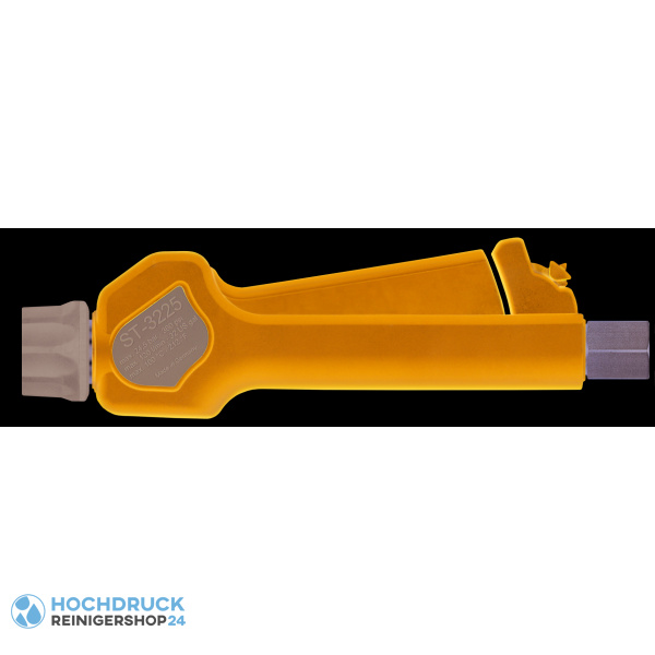 Niederdruckpistole Suttner ST-3225, Eingang 1/2" IG drehbar, Ausgang Kupplung ST-3100, Edelstahl, 24,5 bar