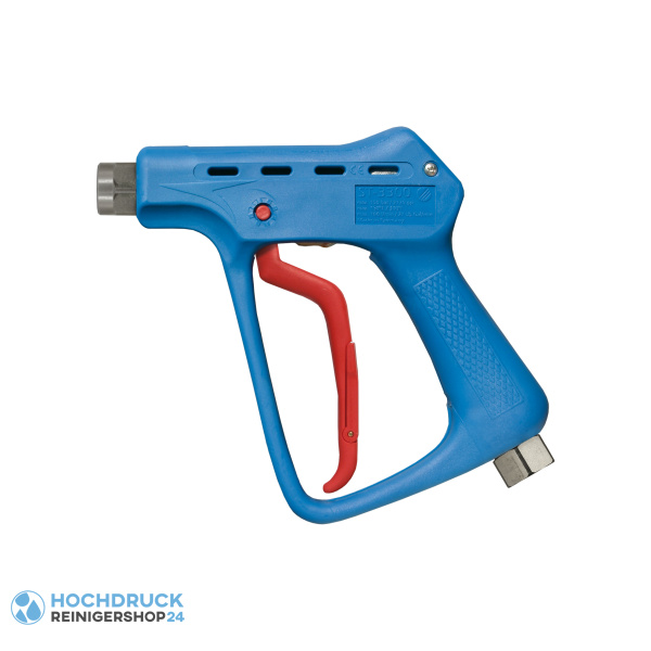 Hochdruckpistole Suttner ST-3300, Eingang 1/2" IG, Ausgang 1/2" IG, Edelstahl, blau