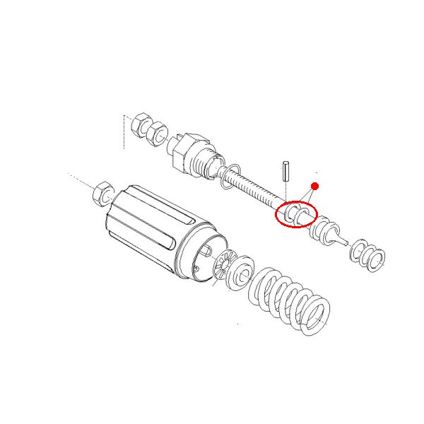 Kränzle Parbaks für 8 mm Welle