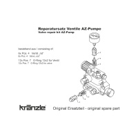 Kränzle Rep.-Satz Ventile  AZ-Pumpe (rot)