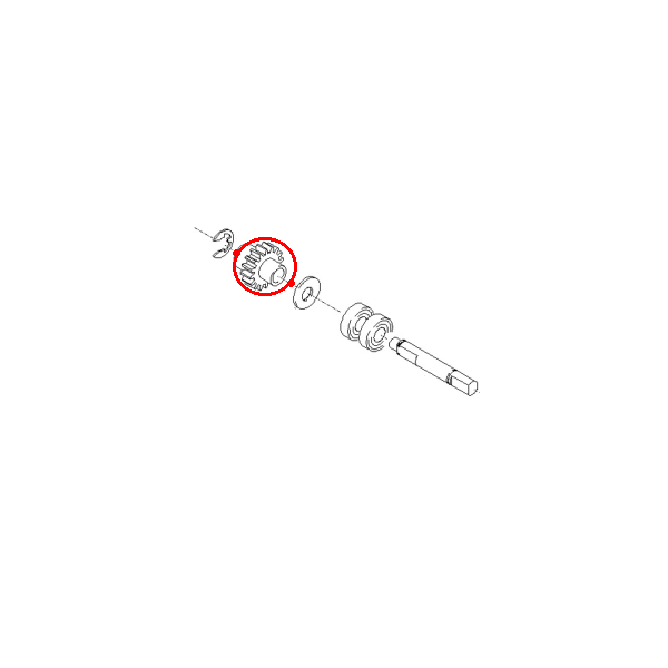 Kränzle Zahnrad z = 16
