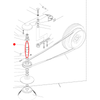 Kränzle Welle  Handkehrmaschine 1+1 51068