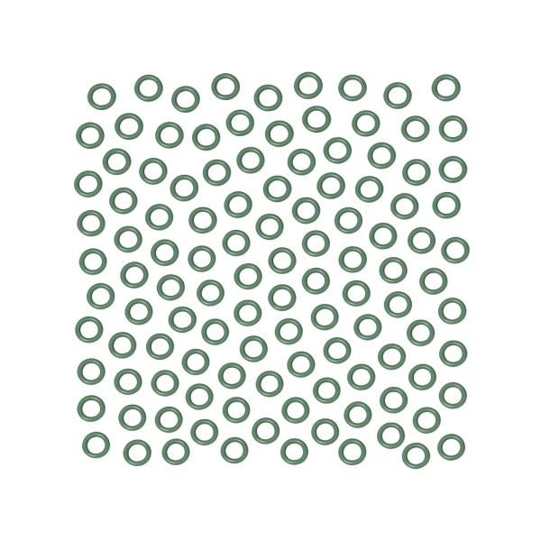 Kränzle O-Ring 9,3 x 2,4 grün 100er Pack