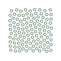 Kränzle O-Ring 9,3 x 2,4 grün 100er Pack