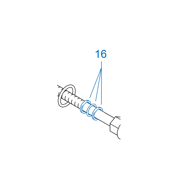 Kränzle Parbaks für 6 mm Welle Spindel AP / AZ - Pumpe