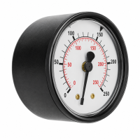 Kränzle Manometer 0-250 bar Ø 50 mm 1/4" AG