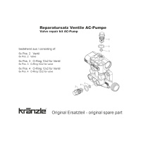 Kränzle Reparatursatz Ventile K1050 - AC-Pumpe