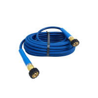 Hochdruckschlauch DN06 Blau-gewickeltt max. 250 Bar M22...