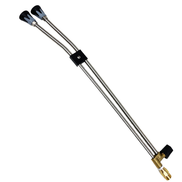 Doppelstrahl-Lanze 65cm V2A + Düse .060 - M22 AG - KR