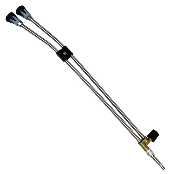 Doppelstrahl-Lanze 65cm V2A + Düse .045 - D12 - KR