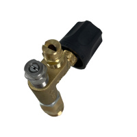 Ultra-Kurz-Lanze 10 cm mit Düse .110 aus Messing – M22 für Kränzle