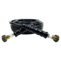 Hochdruckschlauch DN08 Schwarz-Glatt max. 400 Bar M21 HVS...