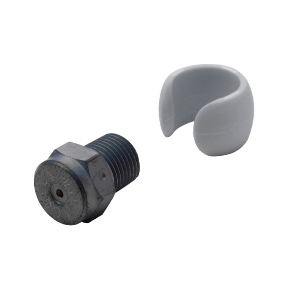 Nilfisk Tornado Plus Düse .040 – 1/8" AG, 25°, Metallicgrau