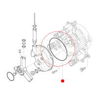 Nilfisk O-Ring 136,0 x 2,5 - DIN 3770 NBR70