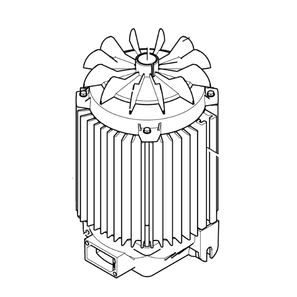 Elektromotor 230 V/50, 60 Hz