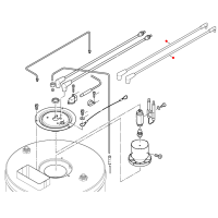 Nilfisk Zündkabel 7mm x 500mm 301002505