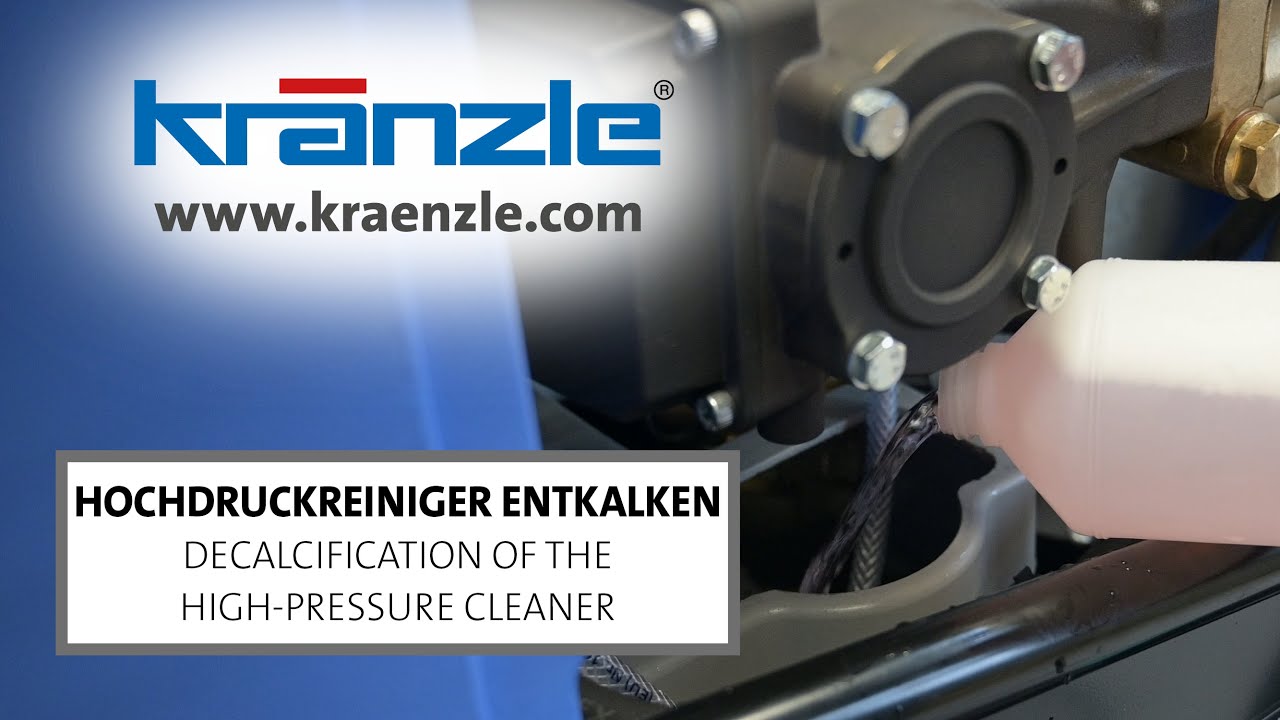 Video: Kränzle Hochdruckreiniger entkalken