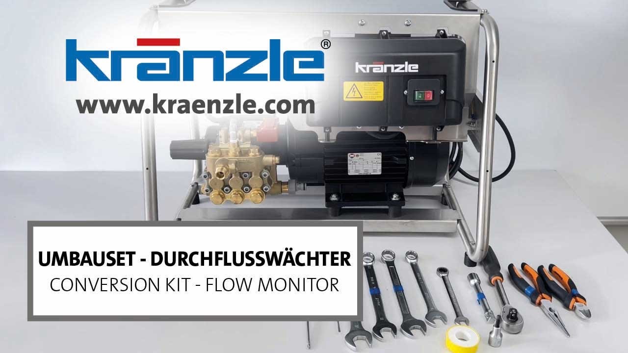 Video: Kränzle Umbauset Durchflusswächter für WS-RP und WSC-RP