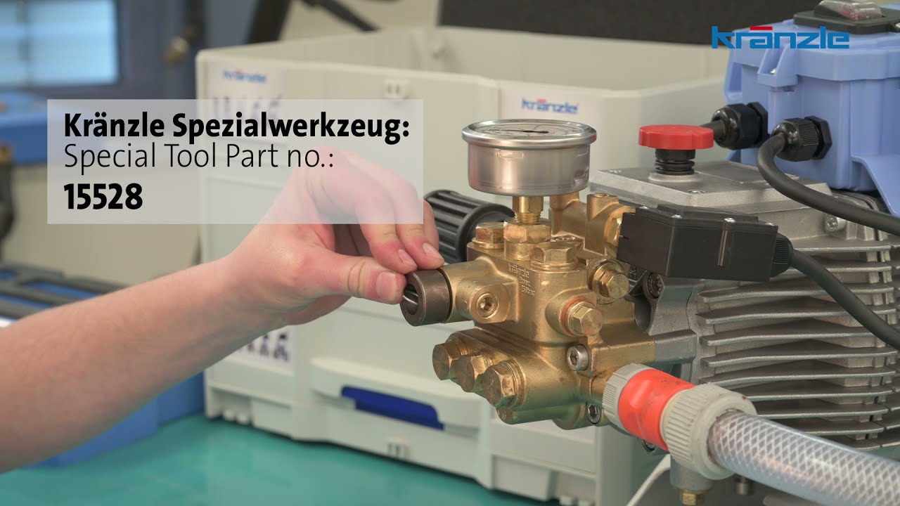 Video: Edelstahlsitz und O-Ring im Kränzle Kugelrückschlagventil ersetzen